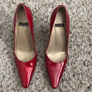 Stuart weitzman red heels size 6